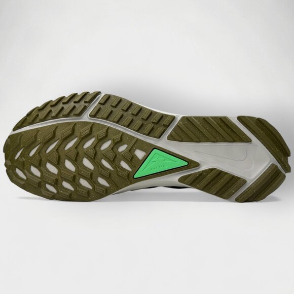 Nike Pegasus Trail 4 React Men’s Running Shoes Black Olive Green Size 10.5 - Picture 11 of 13